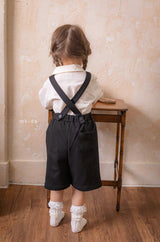 ［mkids］Julian suspender pants