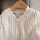 ［mkids］Tommy knit vest
