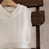 ［mkids］Tommy knit vest