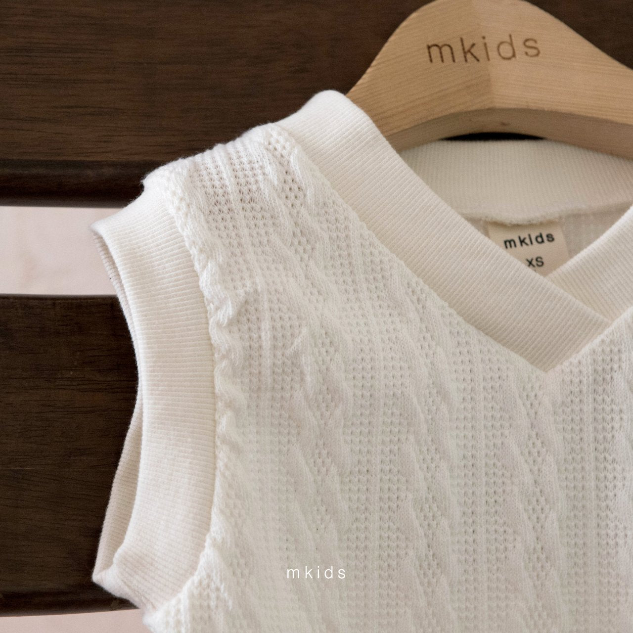［mkids］Tommy knit vest