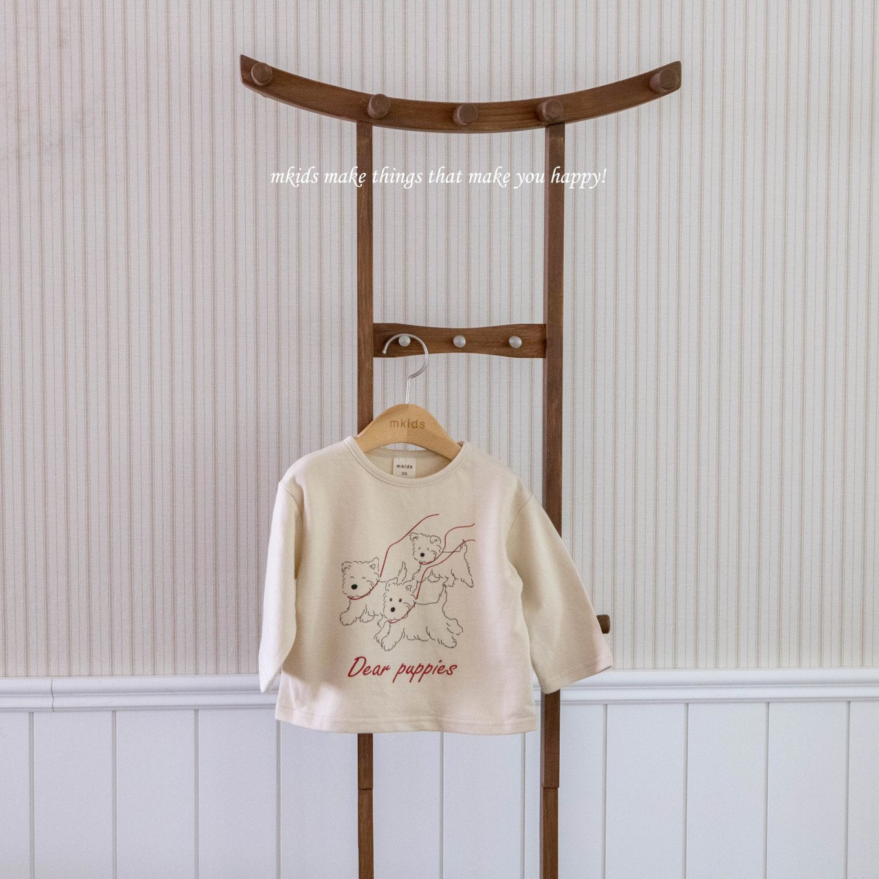 ［mkids］Puppy tee