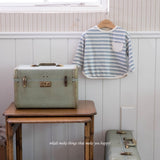 ［mkids］Bear stripe tee