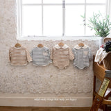 ［mkids］Bear stripe tee