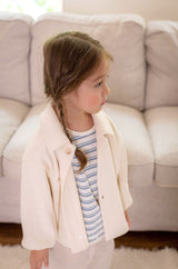 ［mkids］Bear stripe tee