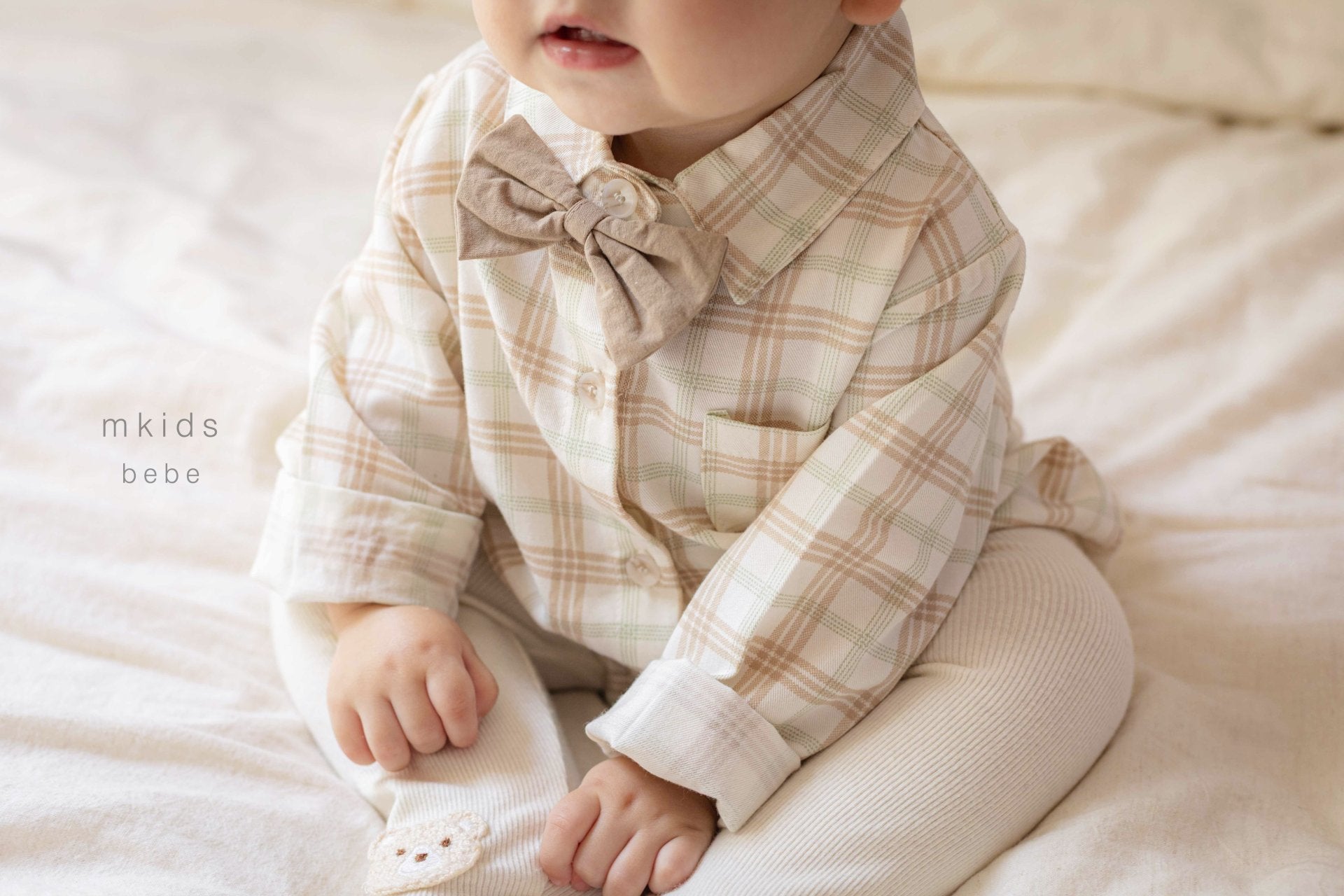 ［mkids］Bear bebe tights