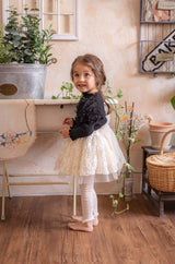［mkids］Flora lace skirt