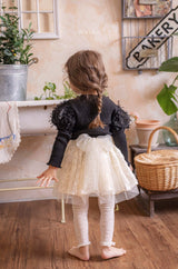 ［mkids］Flora lace skirt
