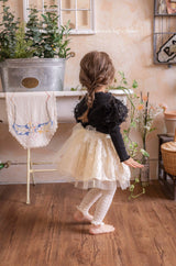 ［mkids］Flora lace skirt