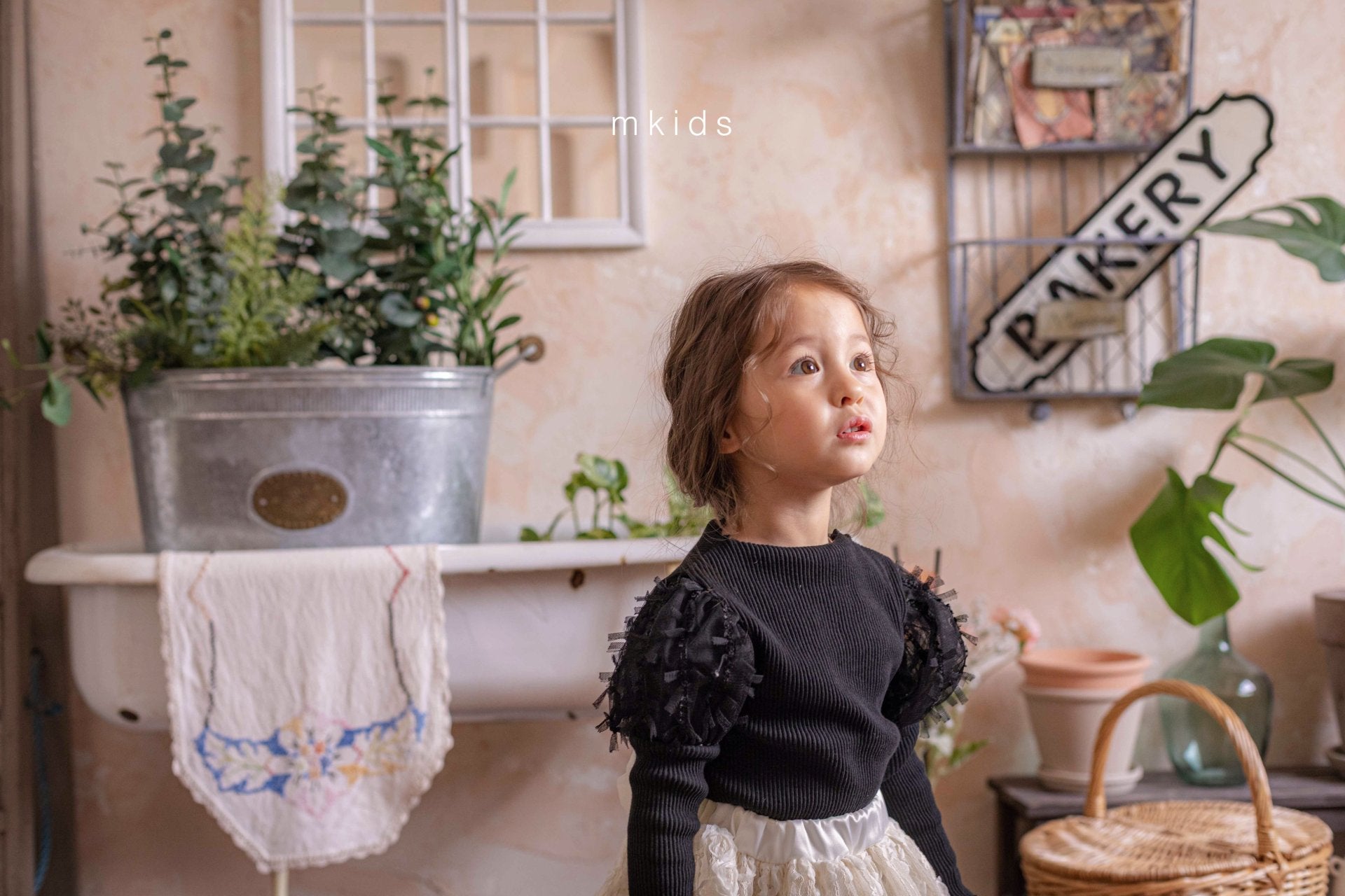 ［mkids］Ellin puff tee