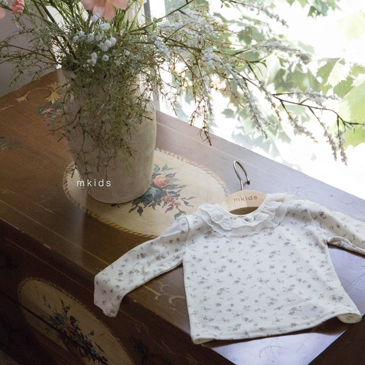 ［mkids］Ella lace tee