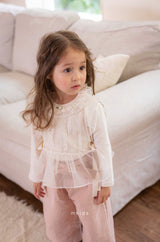 ［mkids］Ella lace tee