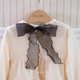 ［mkids］Irene ribbon blouse
