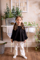 ［mkids］Irene ribbon blouse