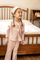 ［mkids］Cream puffs ribbon set