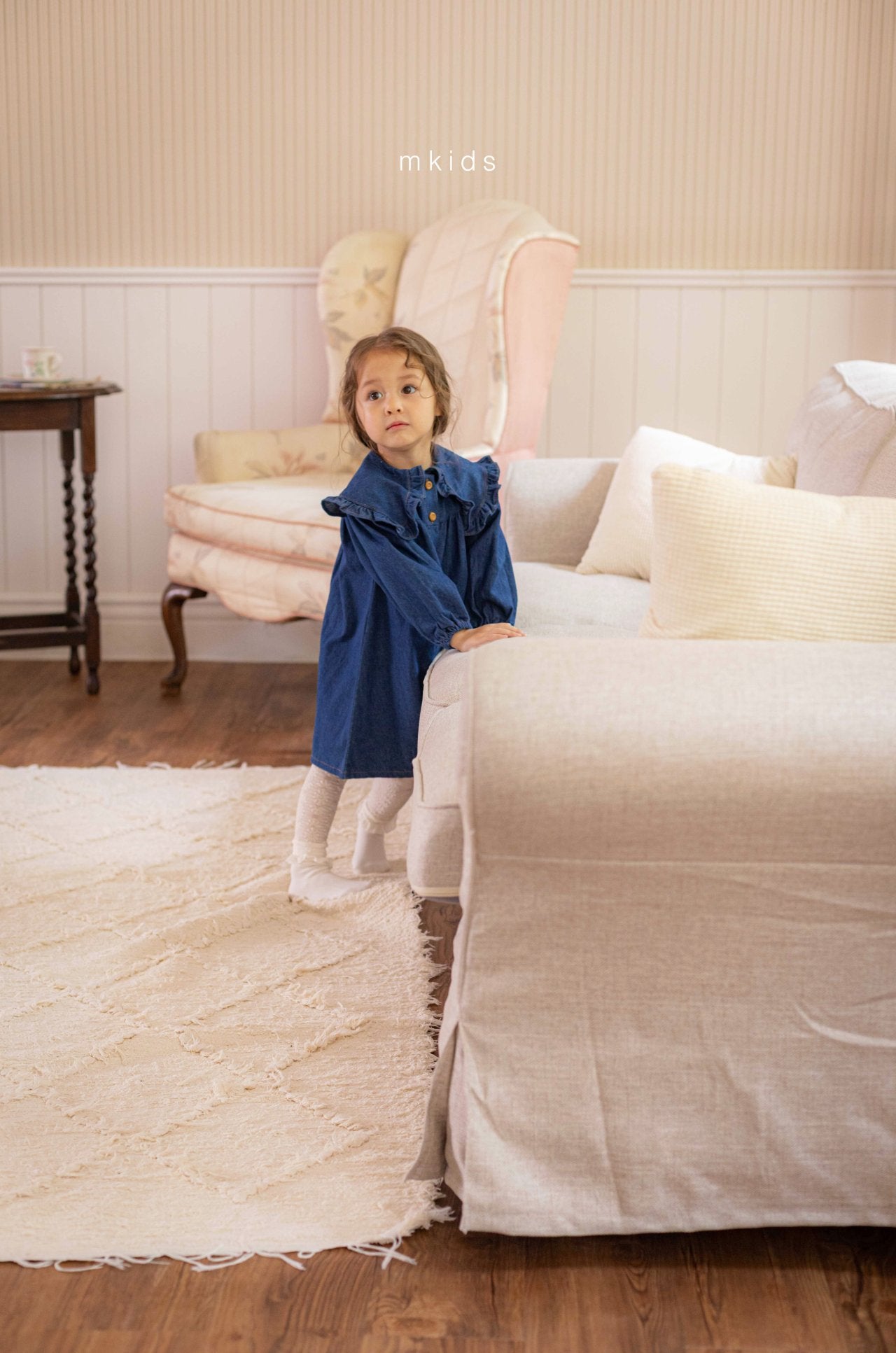 ［mkids］Becky denim one-piece