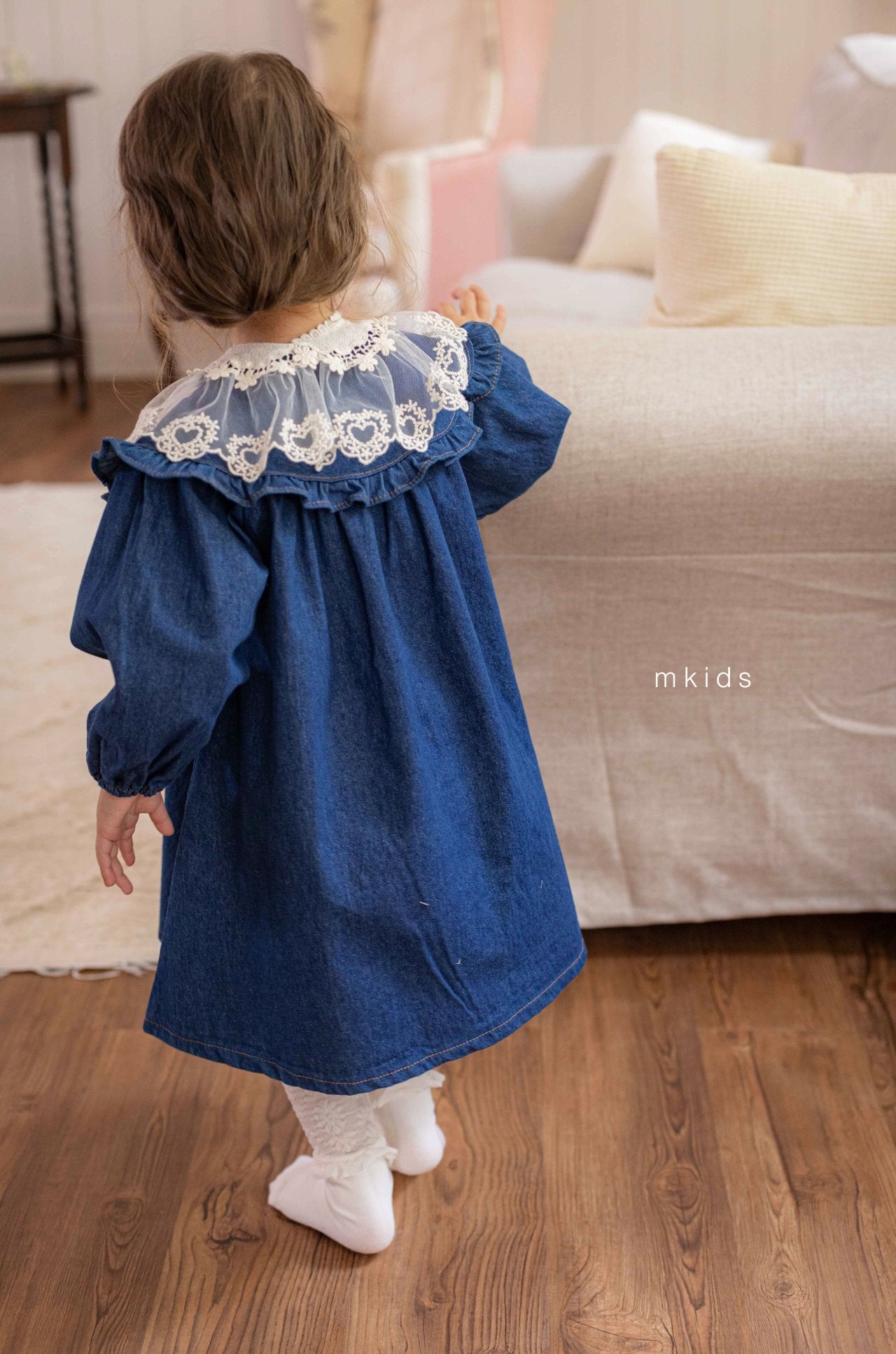 ［mkids］Becky denim one-piece
