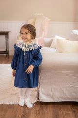 ［mkids］Becky denim one-piece