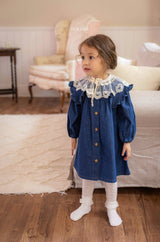 ［mkids］Becky denim one-piece