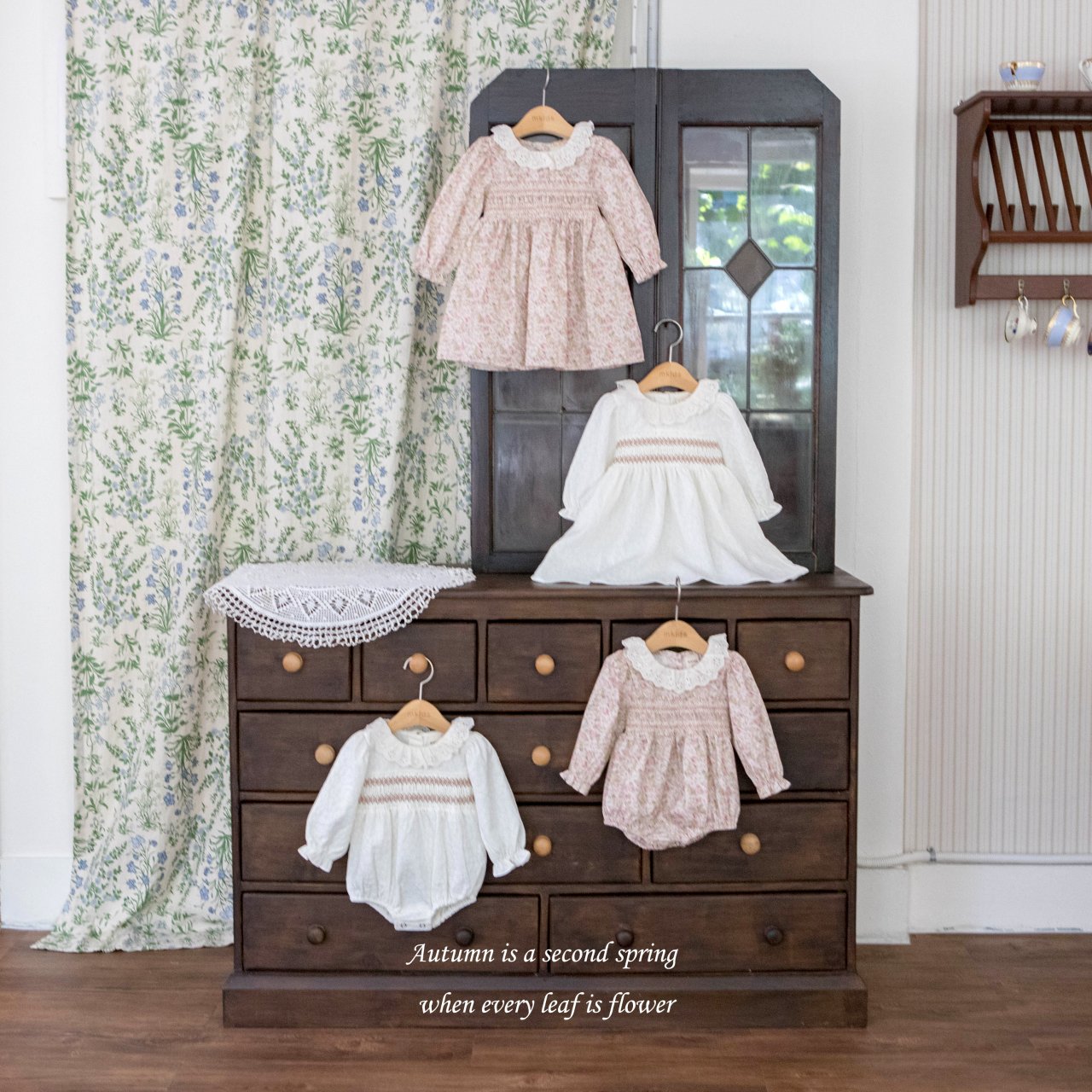 ［mkids］Anika smock one-piece