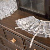 ［mkids］Flower lace apron