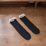 ［mkids］Rose lace socks