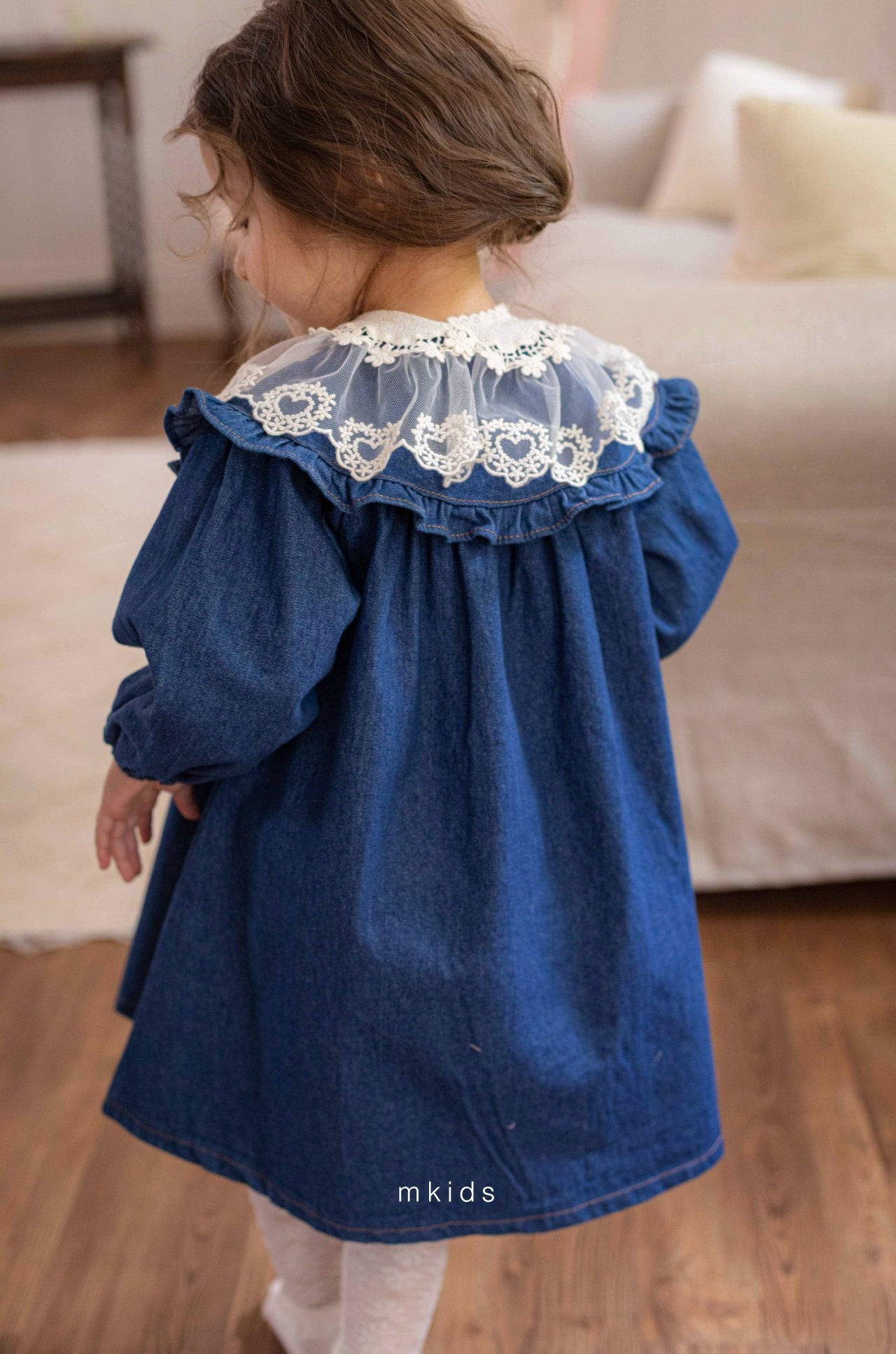 ［mkids］Cecile lace cape