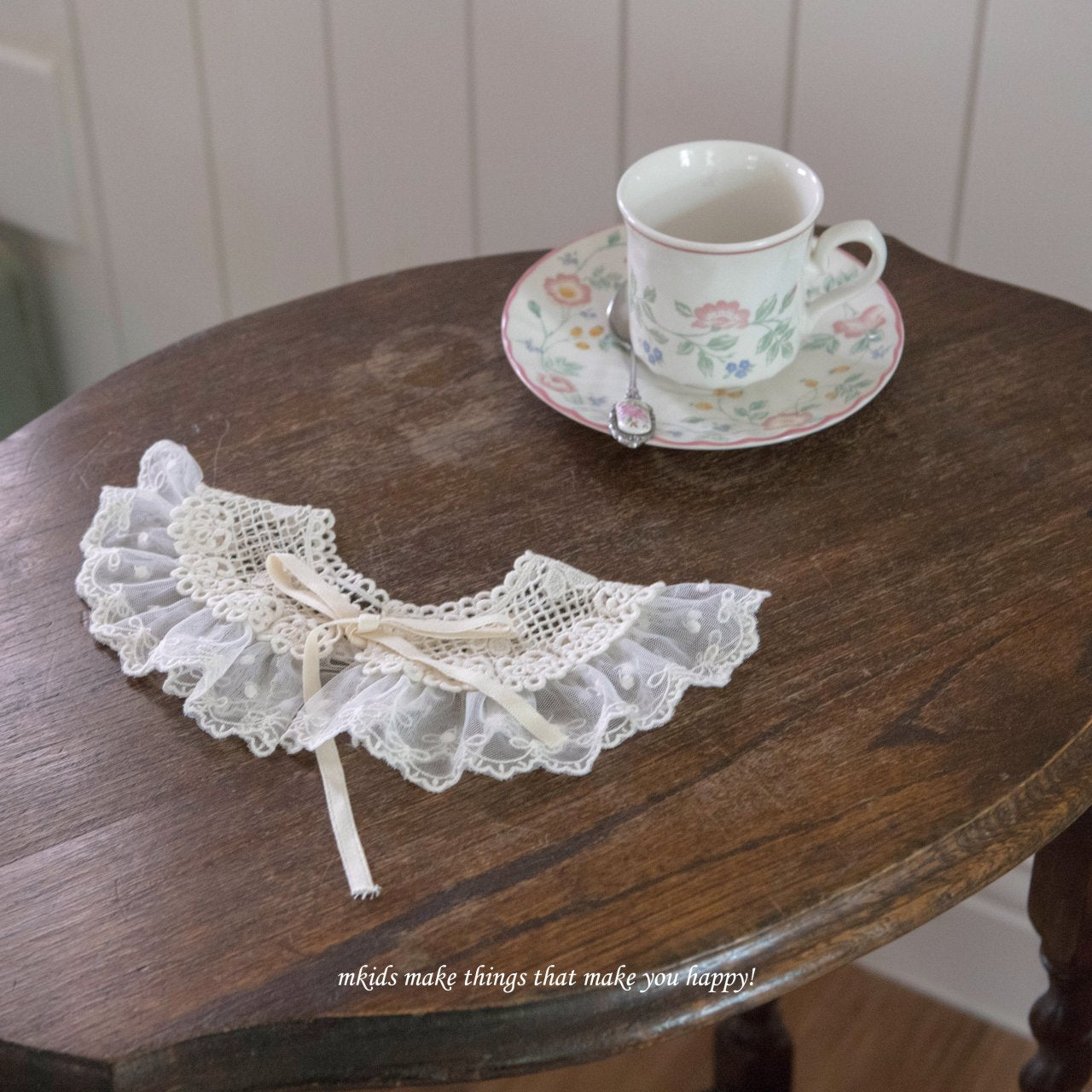 ［mkids］Cecile lace cape