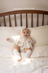 ［mkids］Cecile lace bonnet