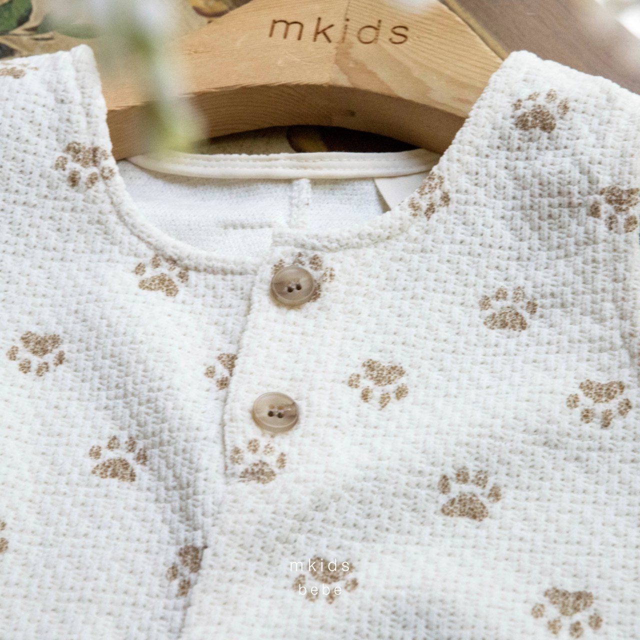 ［mkids］Puppy bebe ovealls