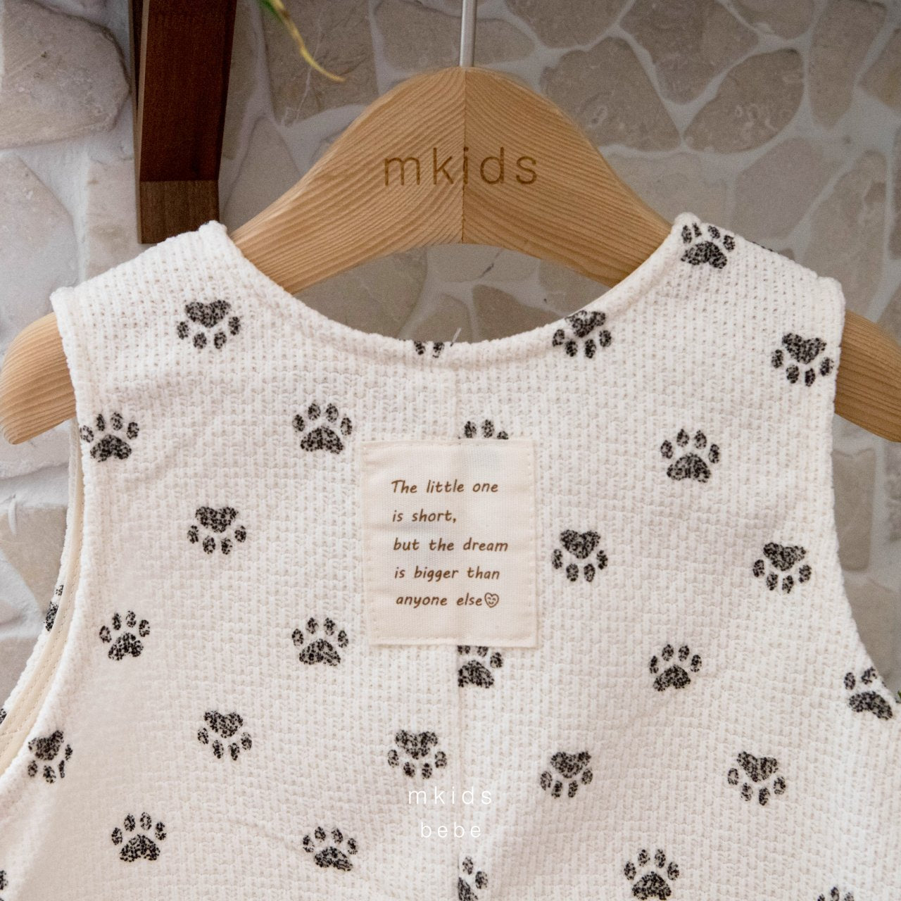［mkids］Puppy bebe ovealls