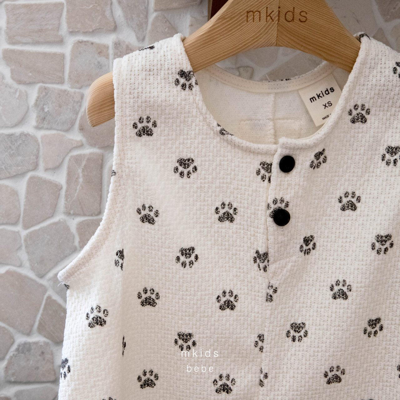 ［mkids］Puppy bebe ovealls