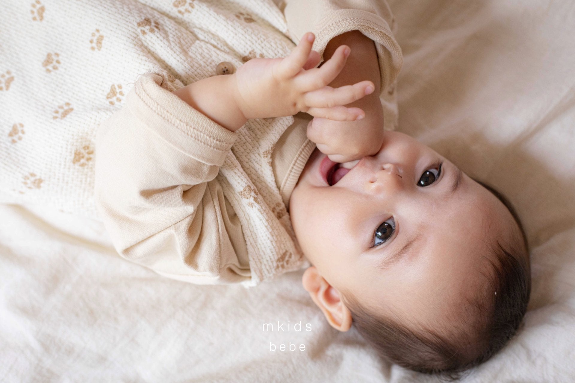 ［mkids］Puppy bebe ovealls
