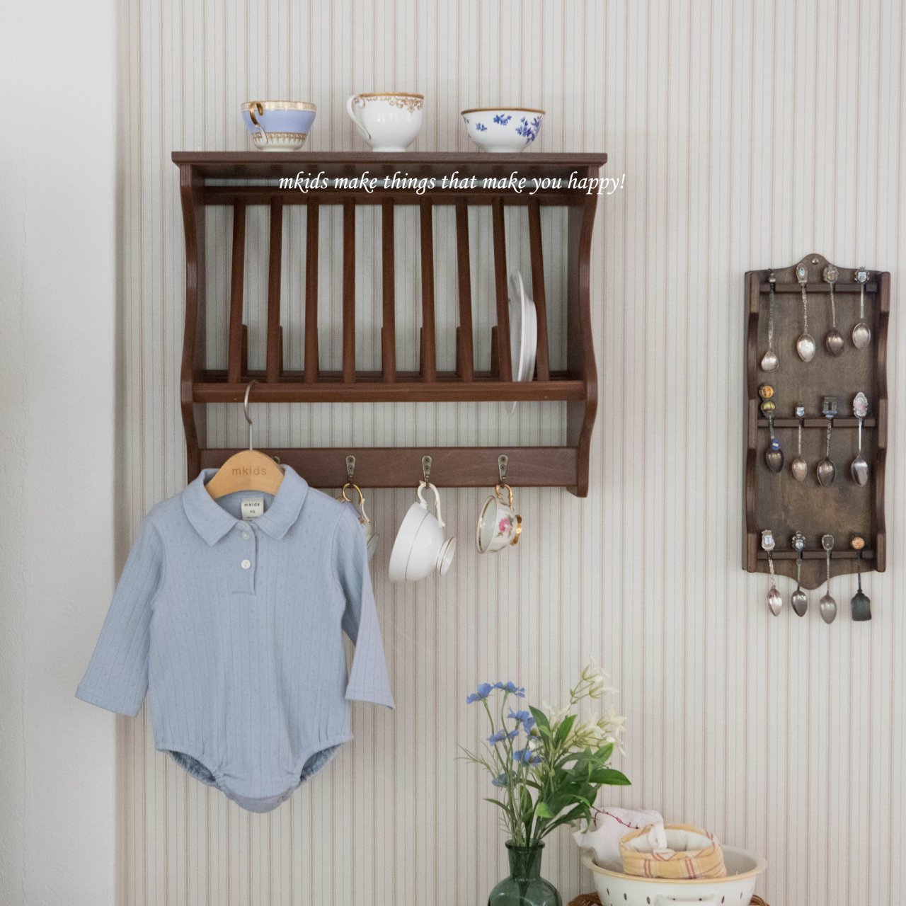 ［mkids］Ruca collar rompers