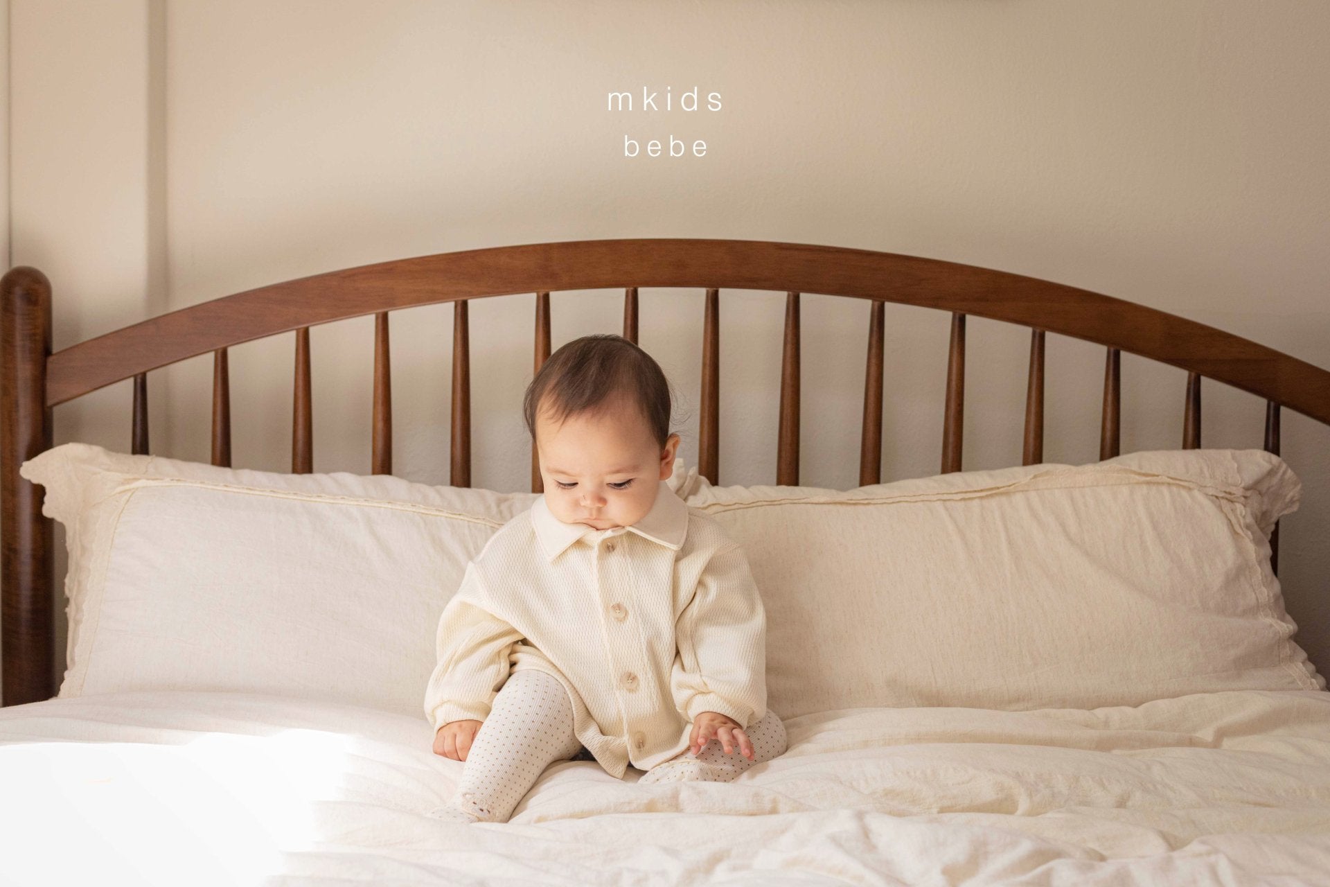 ［mkids］Ruca collar rompers