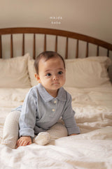 ［mkids］Ruca collar rompers