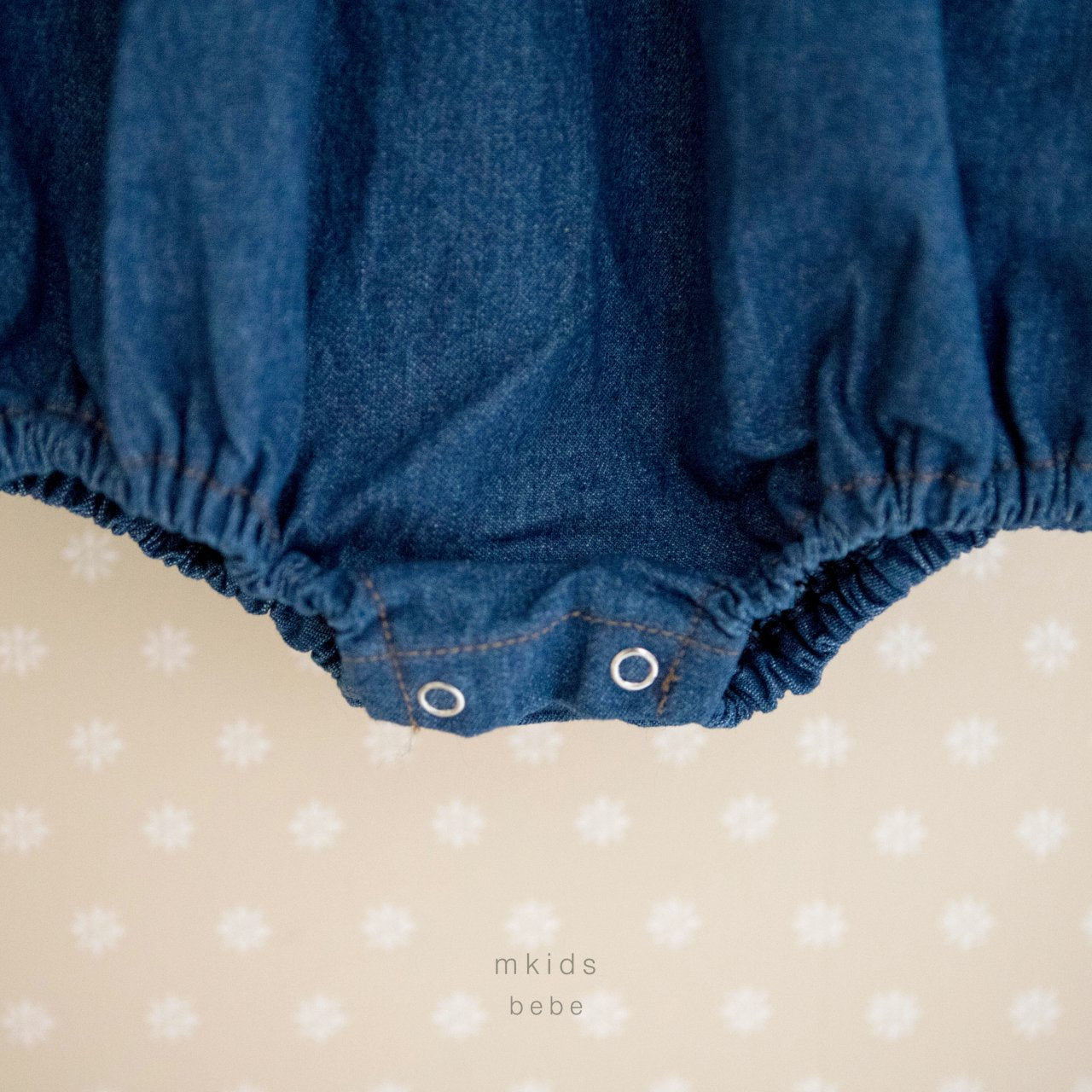 ［mkids］Becky denim rompers