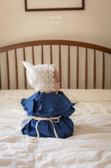 ［mkids］Becky denim rompers