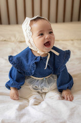 ［mkids］Becky denim rompers