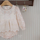 ［mkids］Lael lace rompers