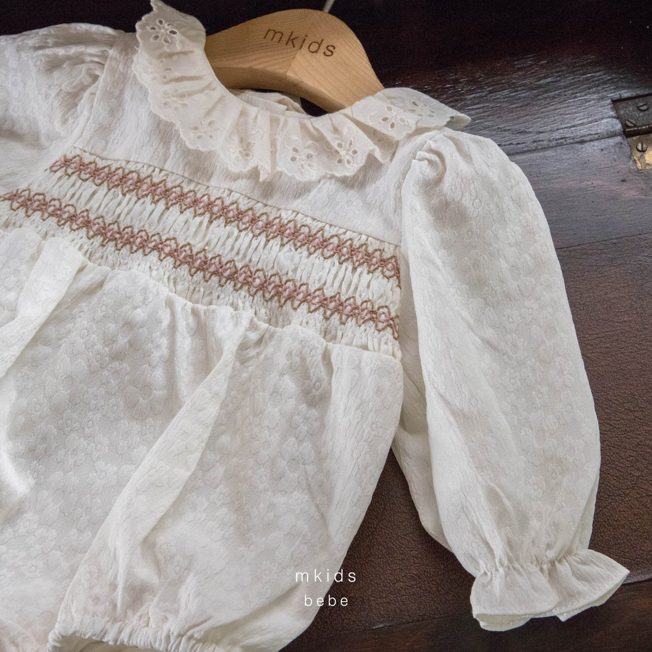 ［mkids］Annika smock rompers