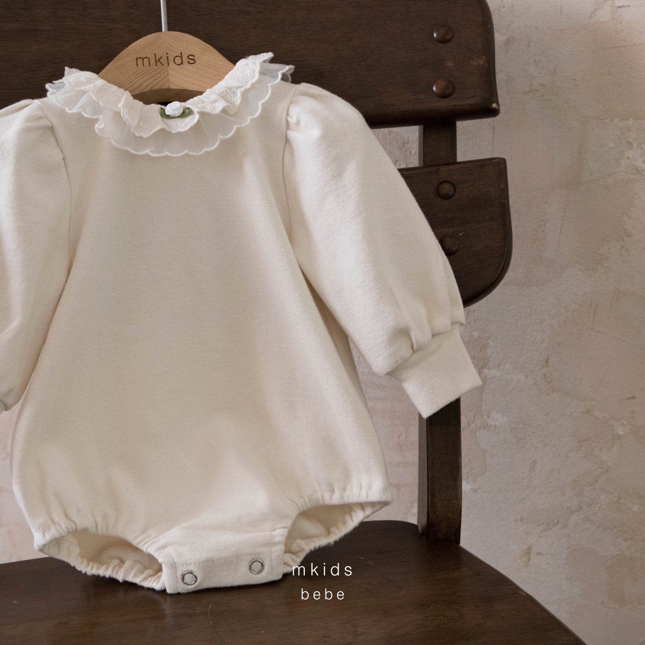 ［mkids］Ella lace rompers