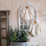 ［mkids］Ella lace rompers