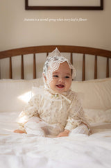 ［mkids］Ella lace rompers