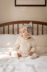 ［mkids］Ella lace rompers