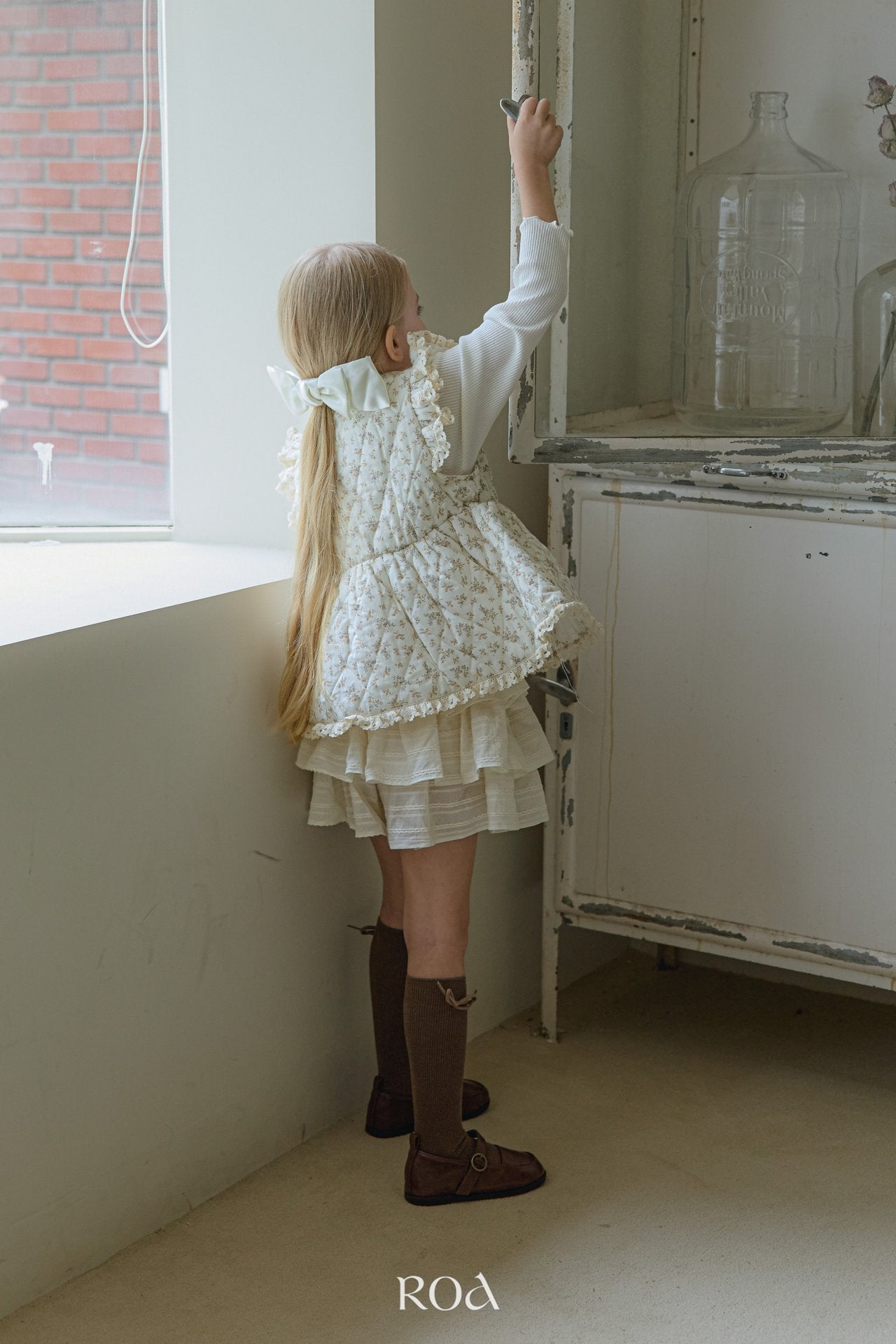 ［ROA］Emilly quilting vest