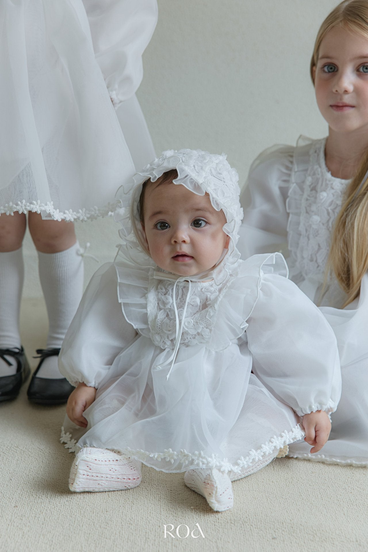 ［ROA］Daisy rompers & bonnet (baby)