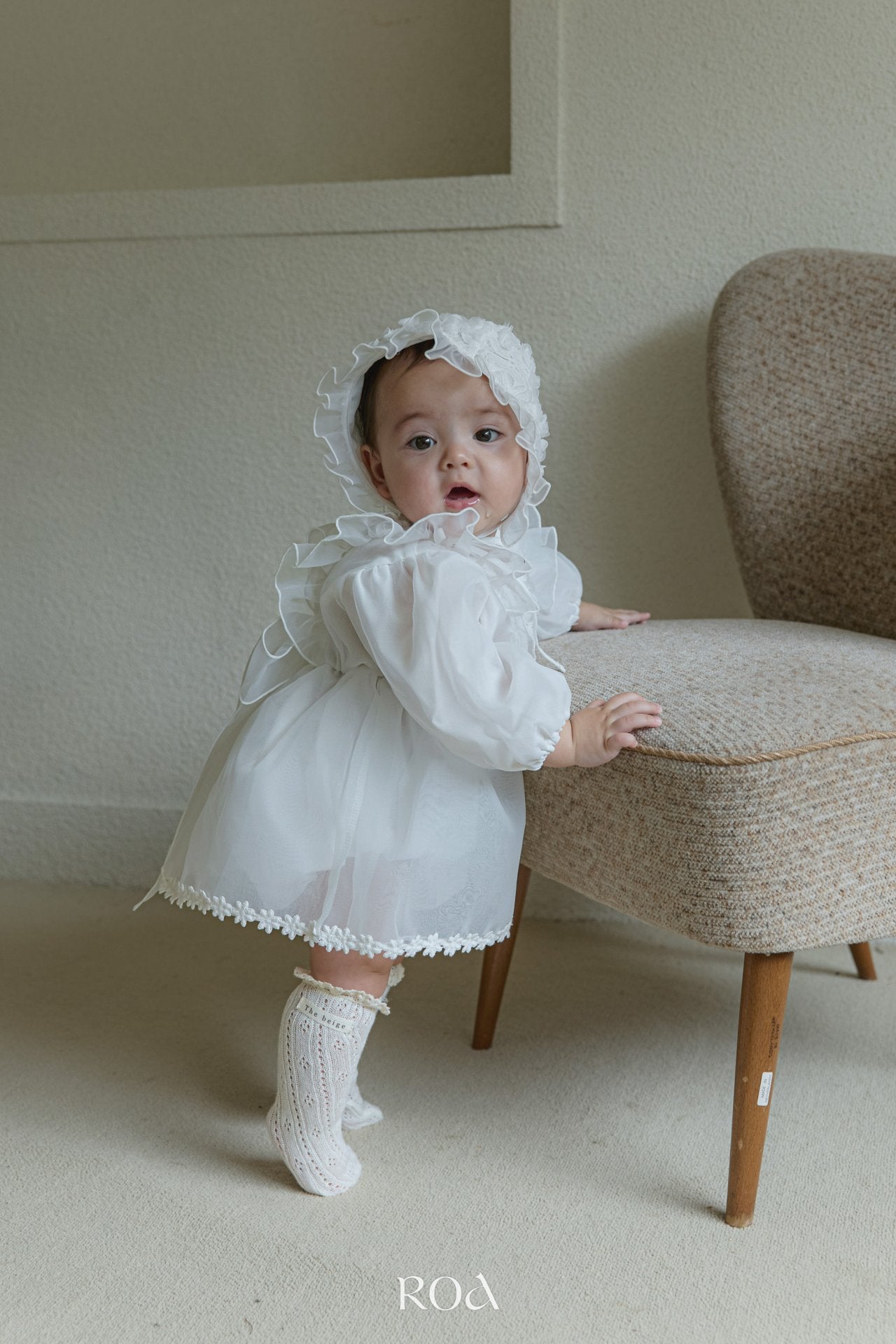 ［ROA］Daisy rompers & bonnet (baby)