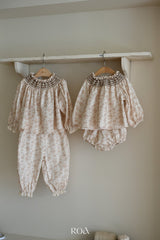 ［ROA］Lovely flower bloomer set (baby)