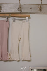 ［ROA］Bunny lace flare pants