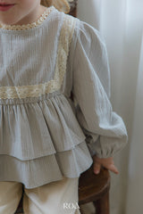 ［ROA］Ever frill blouse